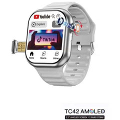 TC42 AMOLED 4G Smartwatch.