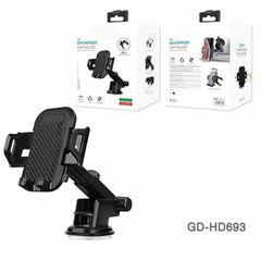 GD-HD693 2-in-1 Shockproof Car Phone Holder