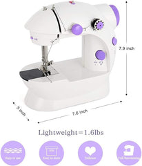 Beginner-Friendly Mini Electric Sewing Machine