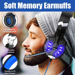 Gaming Headset with Noise Isolating Microphone